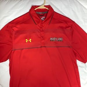 Under Armour heatgear University of MD Polo